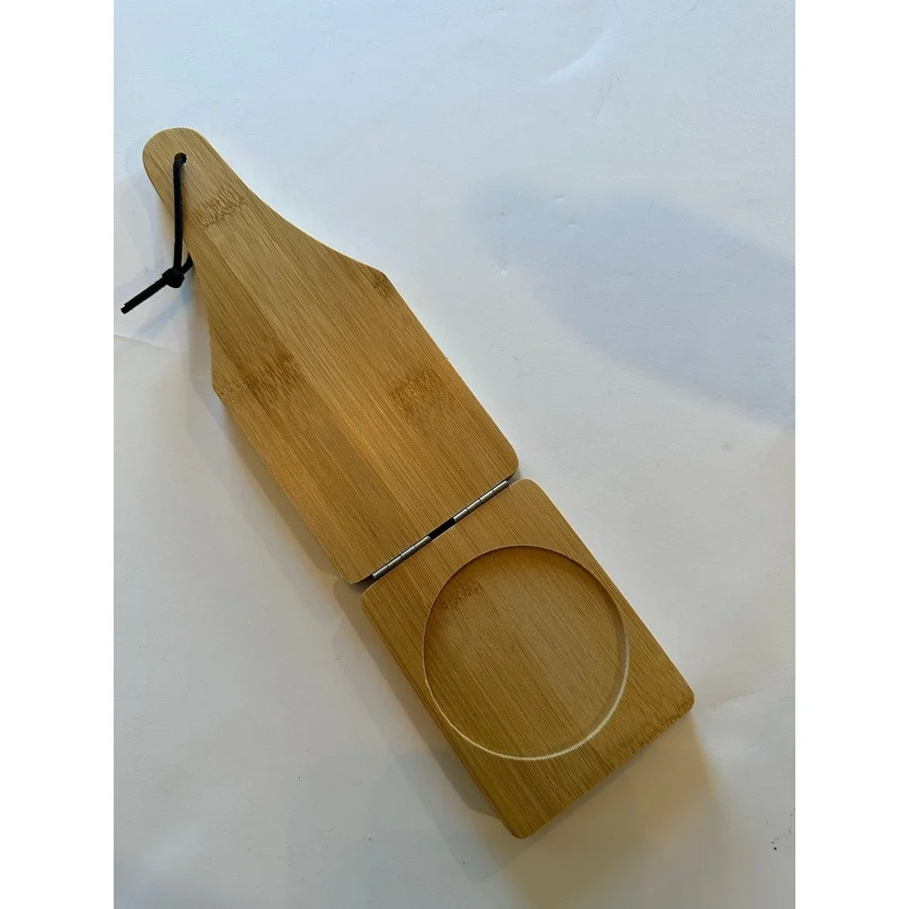 KLOC Tostonera Press Bamboo Large Puerto Rico Plantain Press Beige Wood